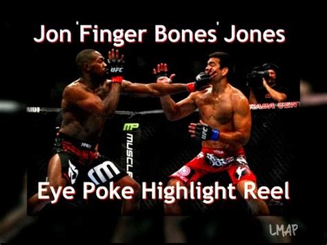 jon jones eye poke highlight reel  youtube