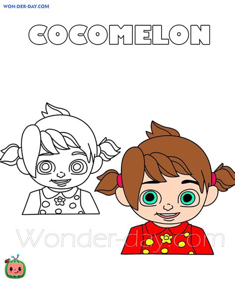 Cocomelon Coloring Pages 50 Coloring Pages Wonder Day — Coloring