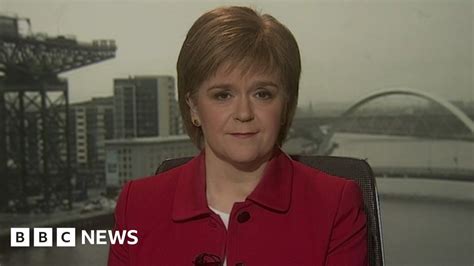 Sturgeon EU Exit Could Trigger Demand For Scottish Independence Referendum BBC News