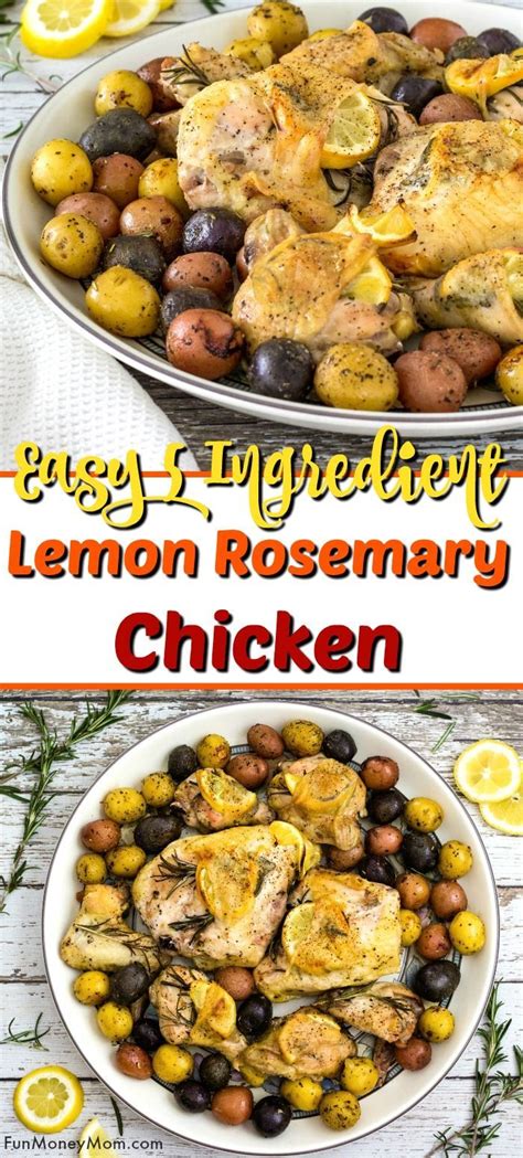 Lemon Rosemary Chicken - Want an easy dinner recipe that ...