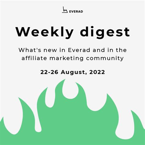 Friday Digest Blog Everad
