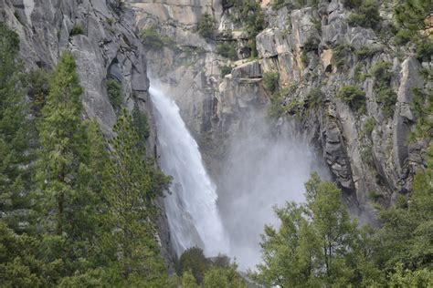 Waterfall At Yosemite National Park Shutterbug
