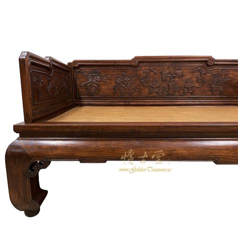 Antique Chinese Ming Style Opium Luo Han Bed Daybed Chinese Antiques