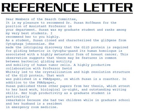 Reference Letters 3000
