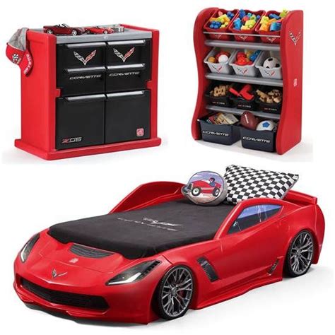 More race car bedroom 358: Corvette Bedroom Combo | Kids Bedroom Set | Step2 in 2020 ...