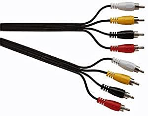 Unraid server (plex, windows 10 vm, nas, urbackup the connectors (at least for audio) are still pretty common but the yellow one that carries video is super legacy by now. 4 x RCA Phono Red White Yellow Black AV Lead Cable: Amazon ...
