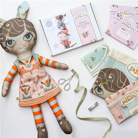 Rag Doll Sewing Kit Diy Soft Toy Doll Pattern Make Your Own