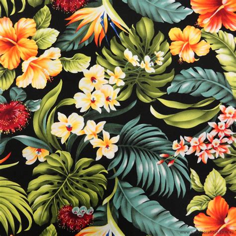 48 Tropical Print Wallpaper Wallpapersafari