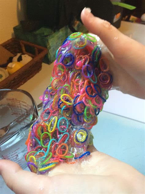 Trendy rubber band hairstyle on curly hair instagram baddie. Rainbow loom rubber bands slime!!! | Rainbow loom rubber ...