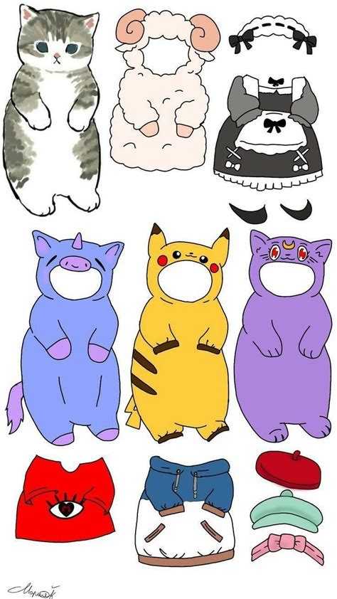 Gatito Para Imprimir в 2023 г Иллюстрация кошки Милый рисунок Милые