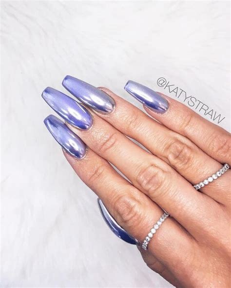 26 Awesome Mirror And Metallic Nail Art Ideas Belletag