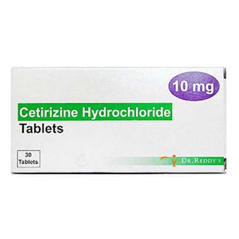 Cetirizine 10 Mg Tablets 30 Uk Buy Online