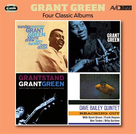 Grant Green Four Classic Albums Sunday Morning Reaching Out Grantstand First Stand 2cd