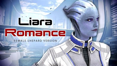 Liara Romance Femshep Mass Effect 3 Citadel Dlc Youtube