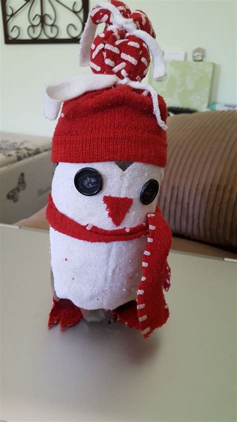 Aug 2016 Soda Bottle Penguin Crafts Novelty Christmas Holiday Decor