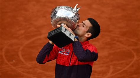 Novak Djokovic Wins His Historic 23rd Grand Slam At The French Open Vogue