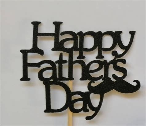 Dad Cake Topper Happy Fathers Day Cake Topper Png Fathers Day Digital