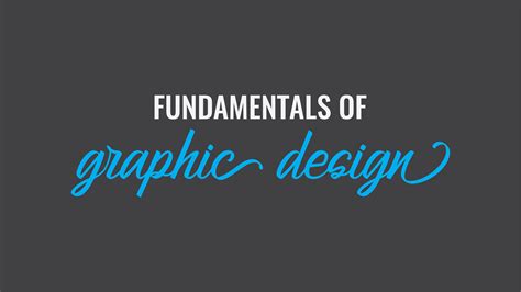 Basic Fundamentals Of Graphic Design My Brand Academy