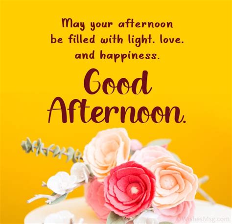 100 Good Afternoon Wishes Messages And Quotes Wishesmsg 2022