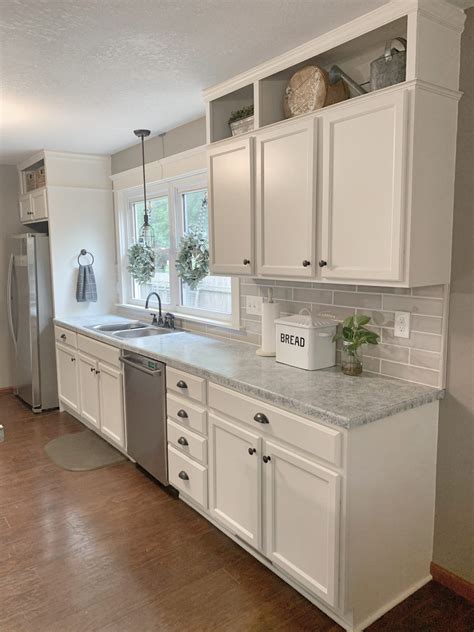 Builder Grade To Custom Made Kitchen — Ashley Diann Designs Diy
