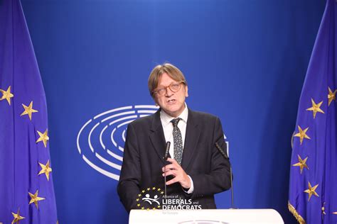 Guy Verhofstadt Press Conference On Brexit Referendum Flickr
