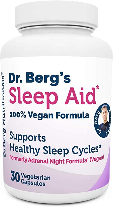 Dr Berg Sleep Aid Vegan Formula All Natural Support For Normal