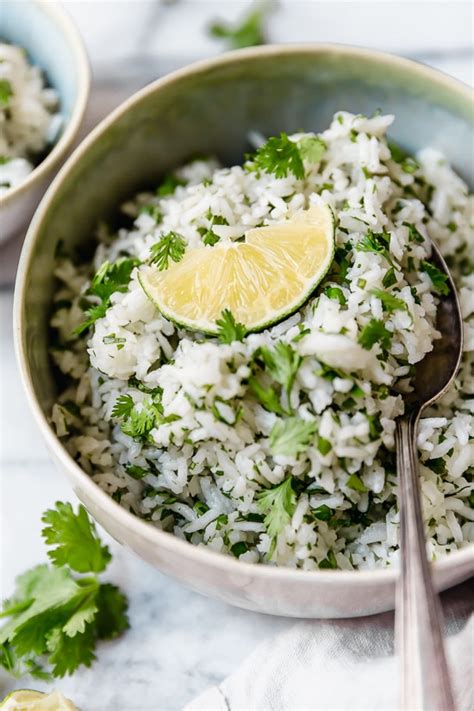 Delicious and easy cilantro lime rice just like chipotle. Instant Pot Cilantro Lime Rice Recipe - Bestweight4u