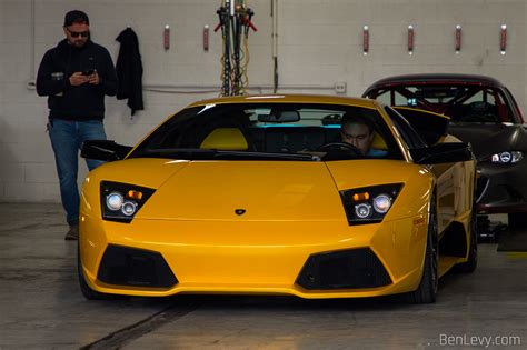 Yellow Lamborghini Murcielago At Chicago Auto Pros Glenview