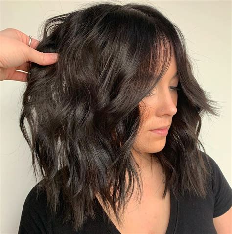 10 low maintenance shoulder length hair with bangs and layers the fshn