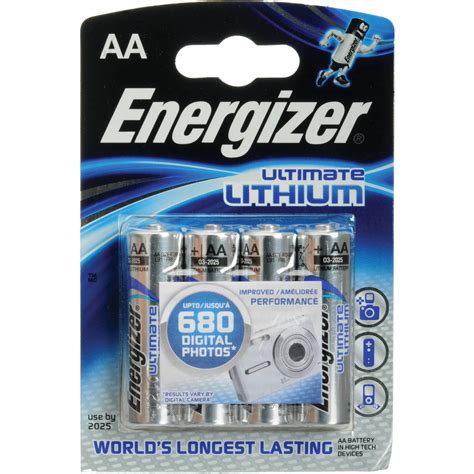 Energizer Ultimate Lithium Aa Batteries 57 Eulaa4d Bandh Photo