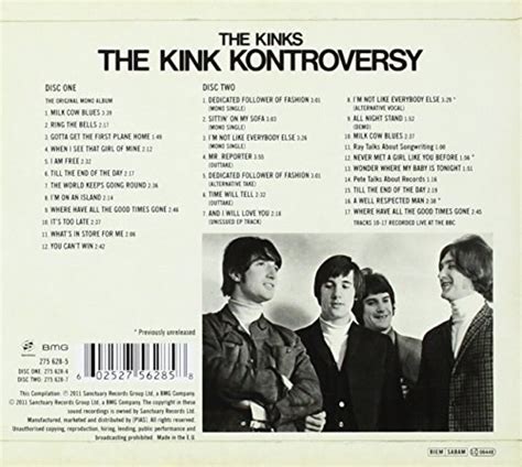THE KINKS The Kink Kontroversy CD Deluxe Edition