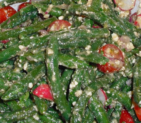 Green Bean And Radish Salad With Feta Quick Cooking Quick Meals Cooking