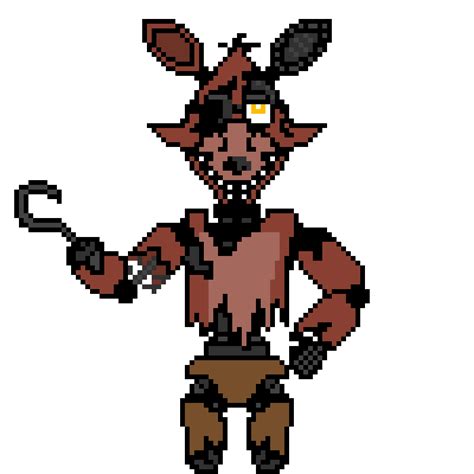 Thought Id Make A Withered Foxy Sprite For Fun Fivenightsatfreddys