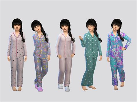 Fullbody Basic Sleepwear By Mclaynesims At Tsr Sims 4