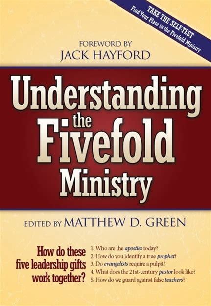 Rocket Manna Understanding The Fivefold Ministry