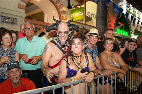Crowds Costumes Craziness Fantasy Fest Parade Karrie Porter