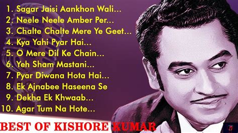 Kishore Kumar Romantic Songs Kishore Kumar Hit Songs Kishorekumar Copyrightfree Youtube
