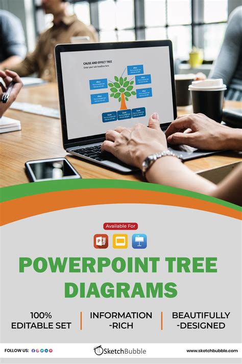 Powerpoint Tree Diagrams Tree Diagram Powerpoint Powerpoint Templates