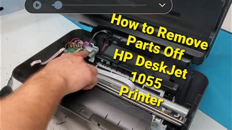 Taking Apart Hp Deskjet 1055 Printer For Parts Or To Repair 1050 1051