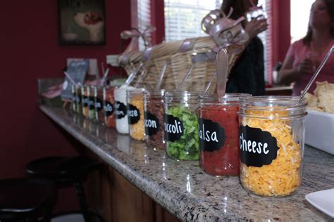 A taco bar is perfect for family gatherings, graduation parties, and birthday parties. 1851ff2cee299486ac686165a7416def.jpg 4,752×3,168 pixels ...