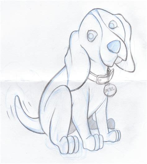 Beagle Dog Sketch By Timmcfarlin On Deviantart
