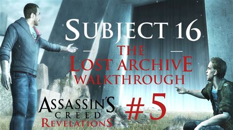 Assassin S Creed Revelations The Lost Archive Dlc Memory