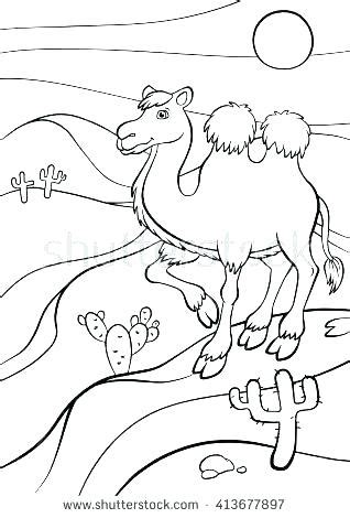 A chic is a very common animal obvious to be found in a farm. Desert Habitat Coloring Pages at GetColorings.com | Free ...