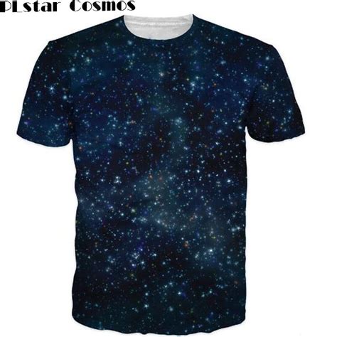 Plstar Cosmos Galaxy T Shirt Sexy Tee Women Men Summer Clothing Tops Nebula Space 3d Print