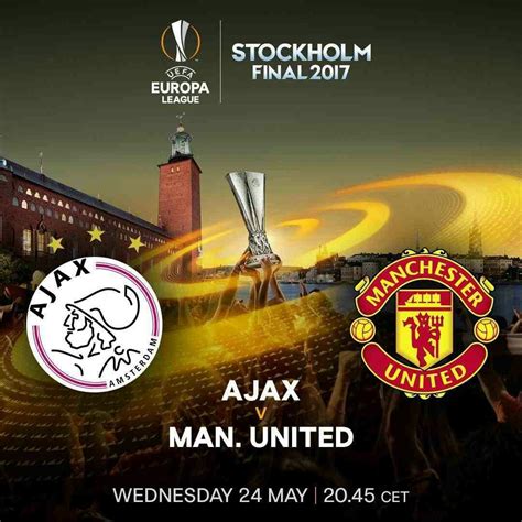 Poster For The 2017 Uefa Europa League Final Manchester United Football Europa League Game