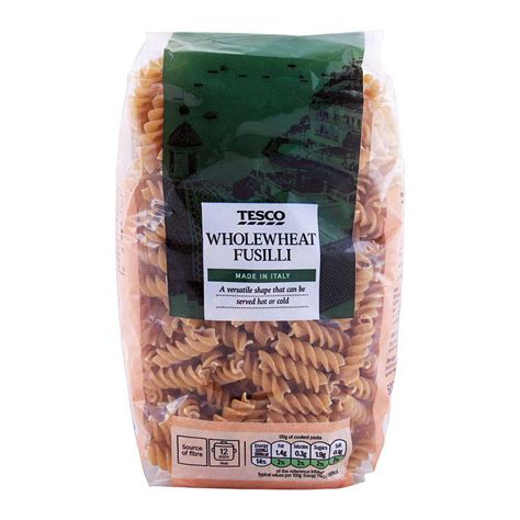 Order Tesco Whole Wheat Fusilli Pasta 500g Online At Best Price In