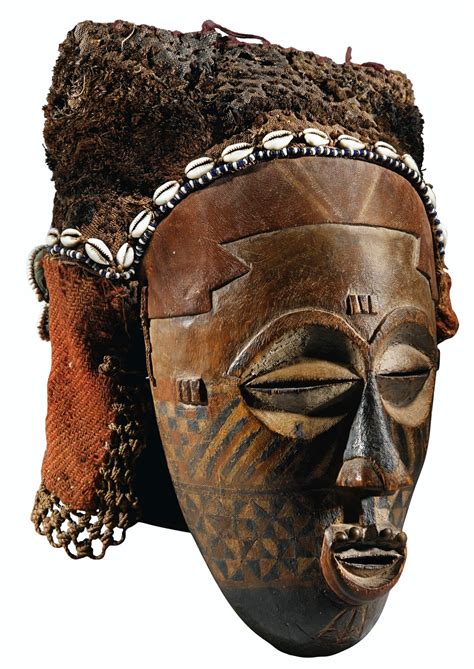 Southern kuba warrior mask, democratic r. kuba masque ||| mask/headdress ||| sotheby's pf1518lot8qdl8en