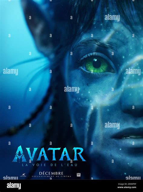 Avatar The Way Of Water Year 2022 Usa Director James Cameron Sigourney Weaver French Poster
