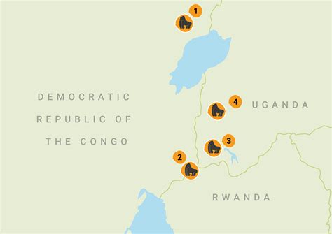 Western Lowland Gorilla Habitat Map