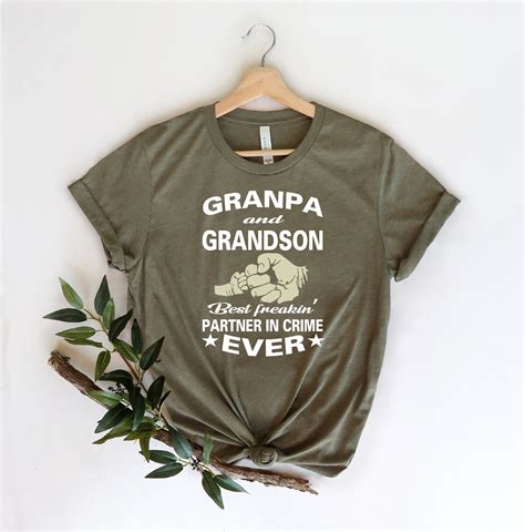 Grandpa And Grandson Matching Shirt Grandpa Shirt Grandson Etsy
